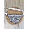 Sac banane liberty/ fleurs violette