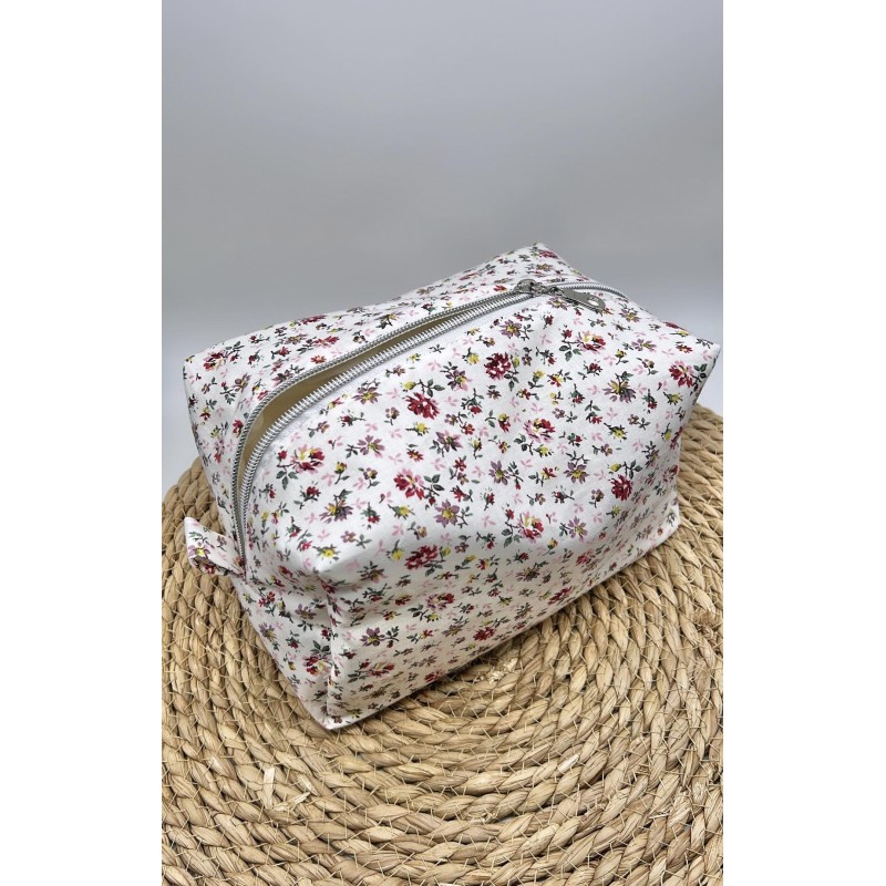 Trousse de toilette liberty, fleurs