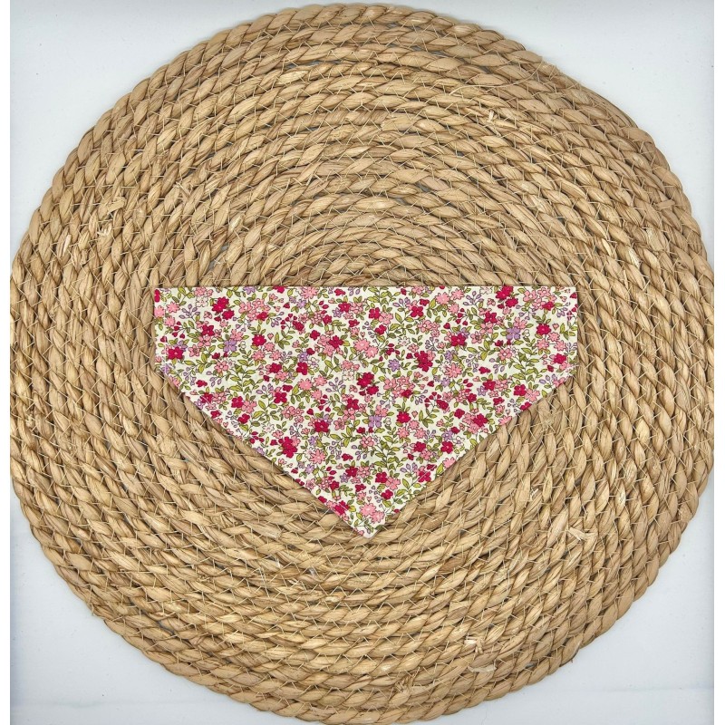 Bandana à enfiler LIBERTY FLEURS