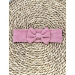 Bandeau 0/2 ans vieux rose