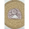 Turban boule liberty violet