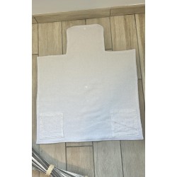 Matelas à langer nomade double gaze blanc