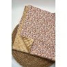 Couverture minky liberty camel