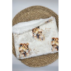 Snood/ tour de cou chaud lion