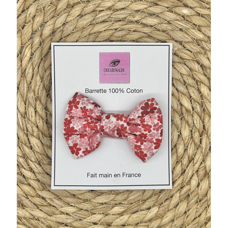 Barrette liberty  rouge