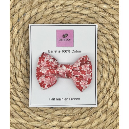 Barrette liberty  rouge