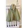 Poncho/ cape INTÉRIEUR ou EXTÉRIEUR vert