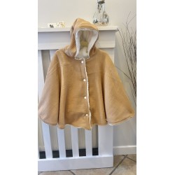 Poncho/ cape INTÉRIEUR ou EXTÉRIEUR beige