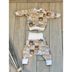 Pull + Pantalon ours fait main