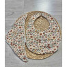 Bavoirs 0/3 ans liberty beige