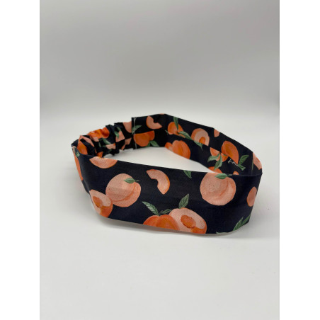 Bandeau broderie pêches