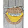 Sac banane bi matière  jaune flash