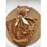 Doudou ours peluche marron