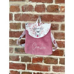 Sac à dos koalas rose