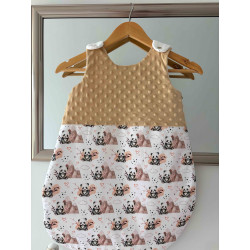 Gigoteuse 0/10 mois panda marron