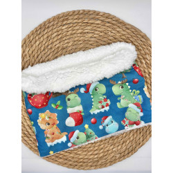 Snood/ tour de cou chaud Dino Noël