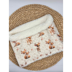 Snood/ tour de cou chaud biches