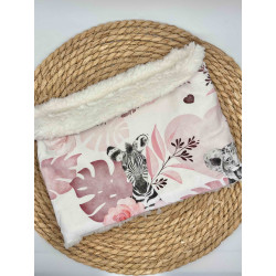 Snood / tour de cou savane rose