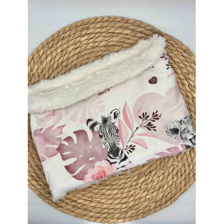 Snood / tour de cou savane rose