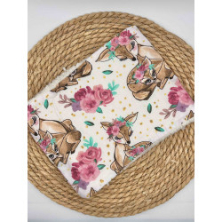 Snood / tour de cou biches rose