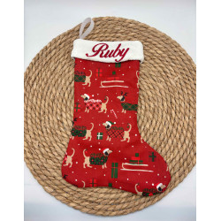 Botte de Noël chiens