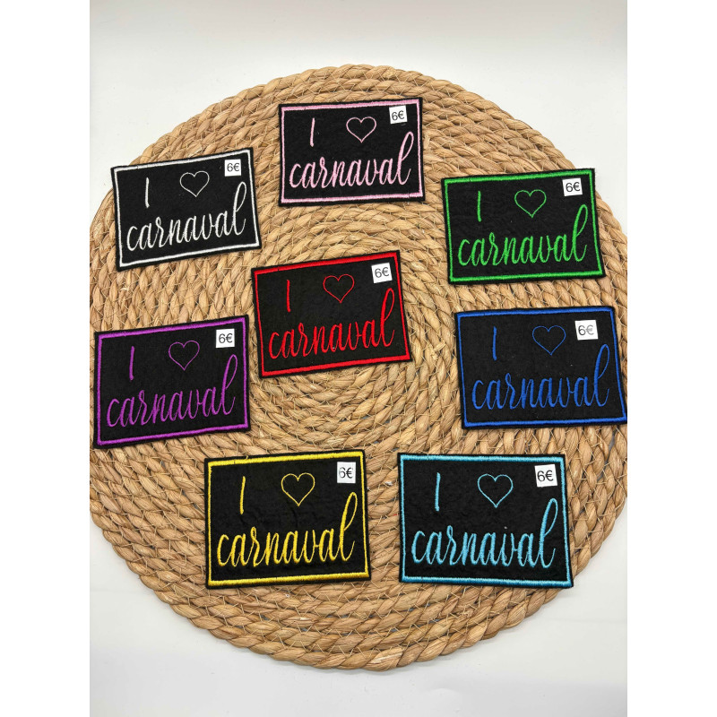 Écusson Love Carnaval