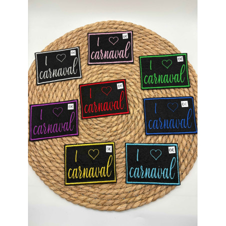 Écusson Love Carnaval