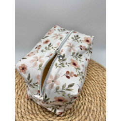 Trousse de toilette fleurs