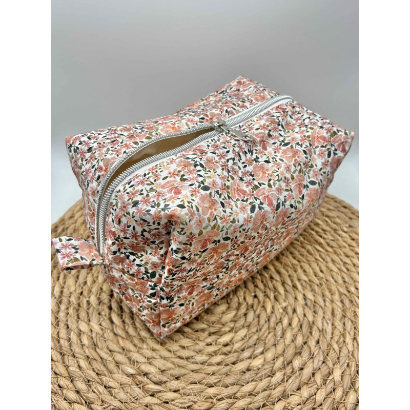 Trousse de toilette liberty rose