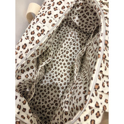 Sac à langer ou de voyage léopard