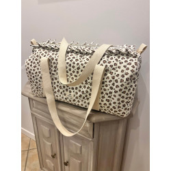 Sac à langer ou de voyage léopard