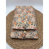 Pochette à livres Poche ou Broché liberty orange