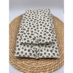 Pochette à livres Poche ou Broché léopard