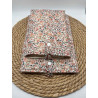 Pochette à livres Poche ou Broché liberty rose pale