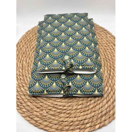 Pochette à livres Poche ou Broché kaki
