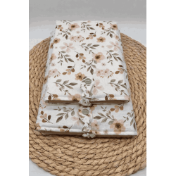 Pochette à livres Poche ou Broché fleurs