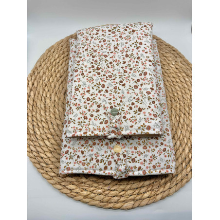 Pochette à livres Poche ou Broché liberty beige