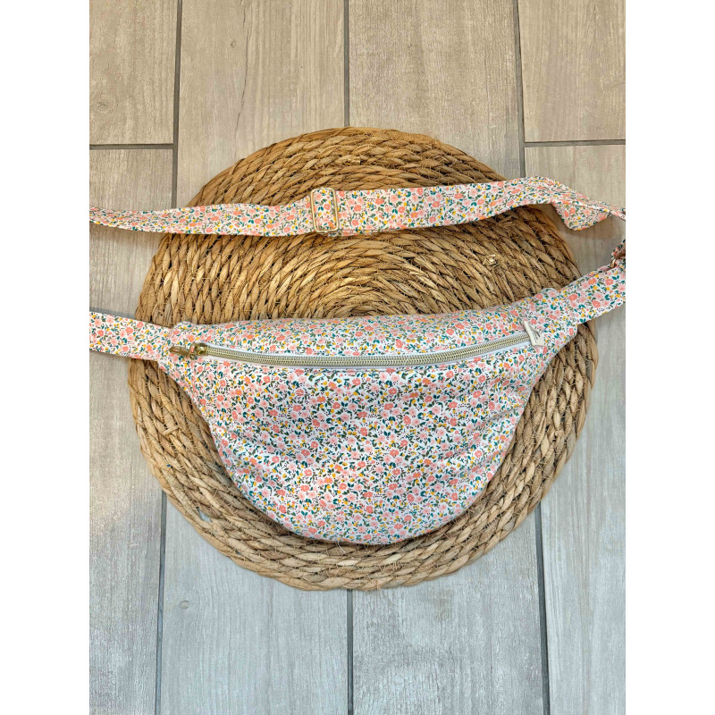 Sac banane Liberty rose