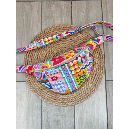 Sac banane coloré