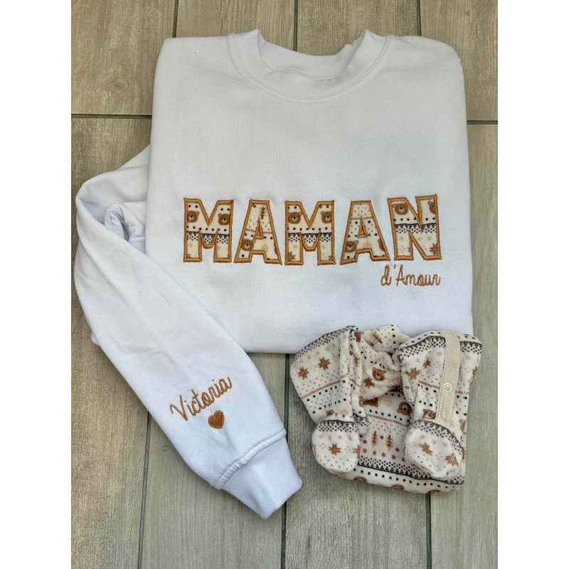 Sweat souvenir MAMAN d’amour