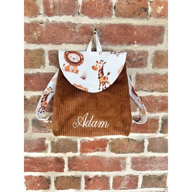 Sac à dos marron  safari