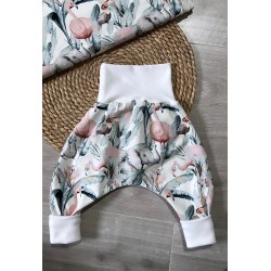 Pantalon/sarouel évolutif animaux tropical